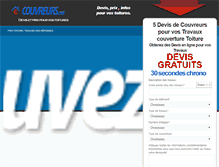 Tablet Screenshot of couvreurs.net